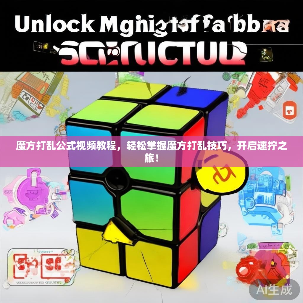 魔方打乱公式视频教程，轻松掌握魔方打乱技巧，开启速拧之旅！