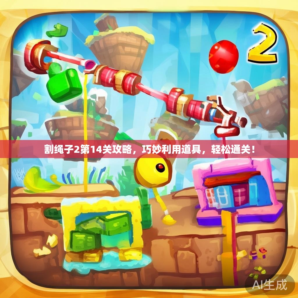割绳子2第14关攻略，巧妙利用道具，轻松通关！