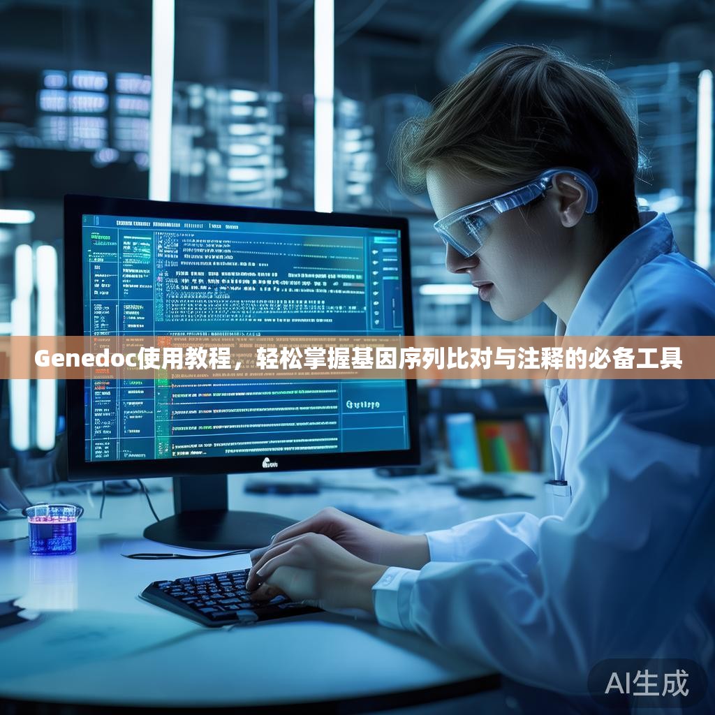 Genedoc使用教程，轻松掌握基因序列比对与注释的必备工具