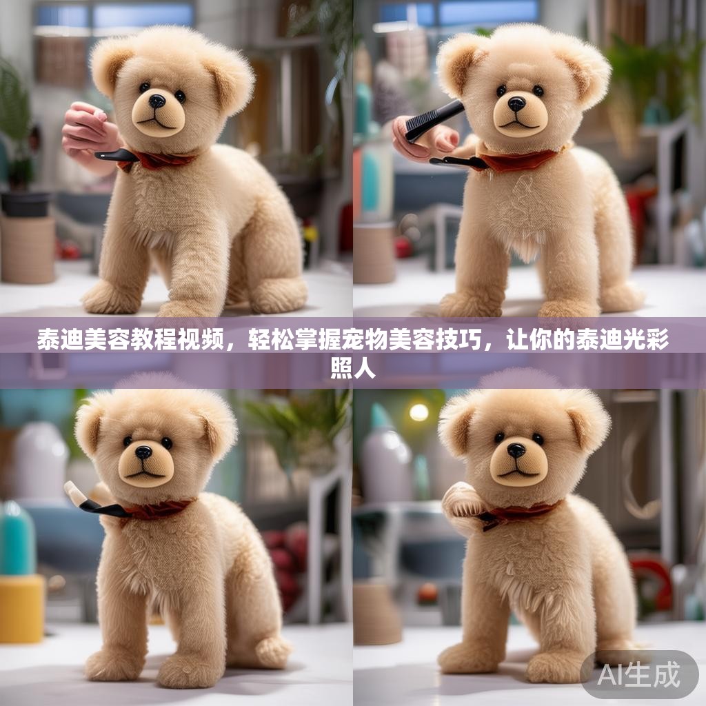 泰迪美容教程视频，轻松掌握宠物美容技巧，让你的泰迪光彩照人