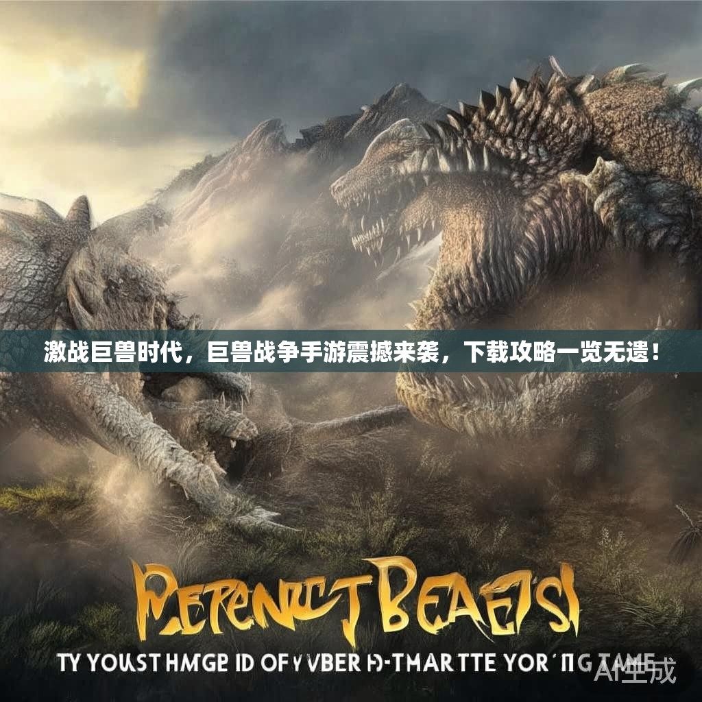 激战巨兽时代，巨兽战争手游震撼来袭，下载攻略一览无遗！