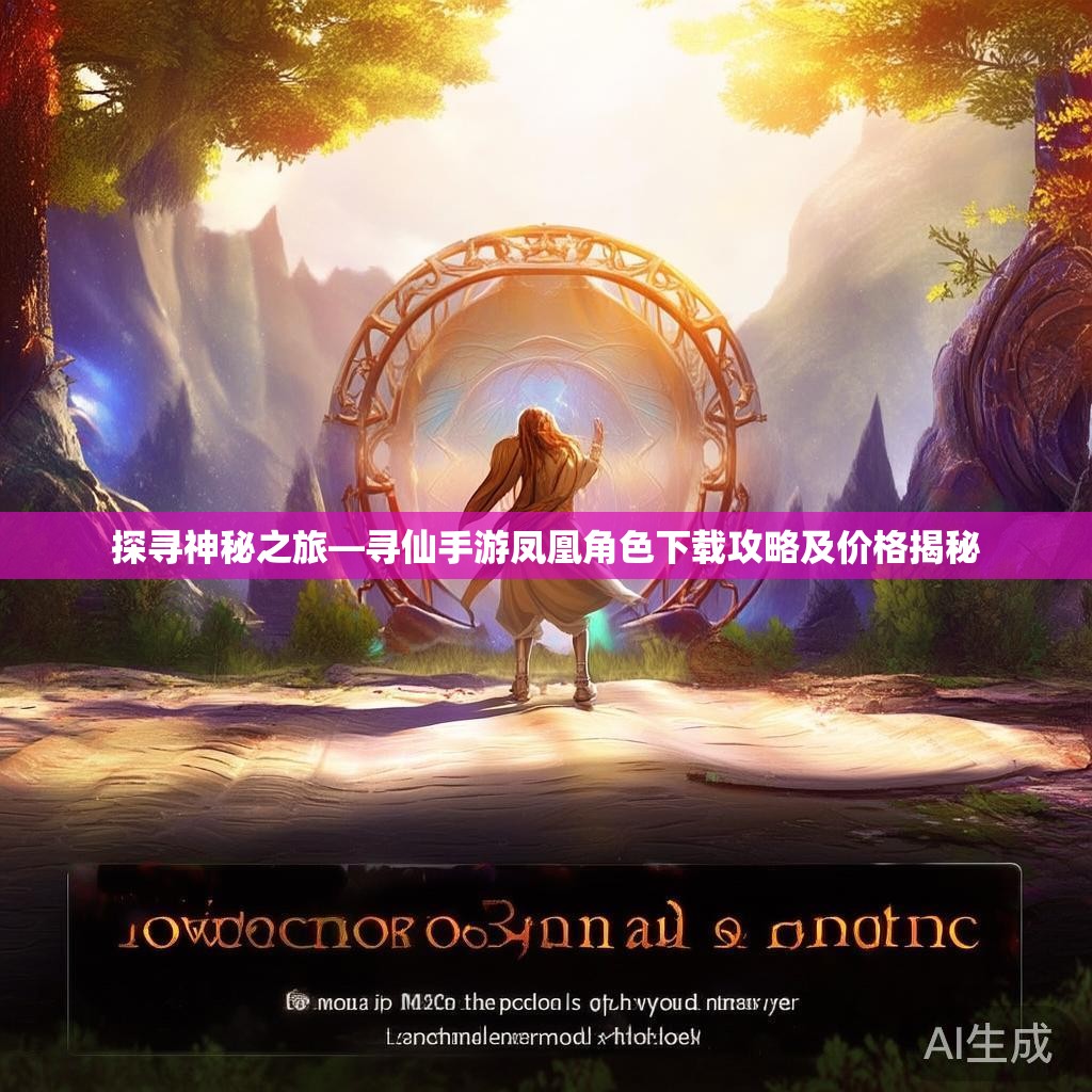 探寻神秘之旅—寻仙手游凤凰角色下载攻略及价格揭秘