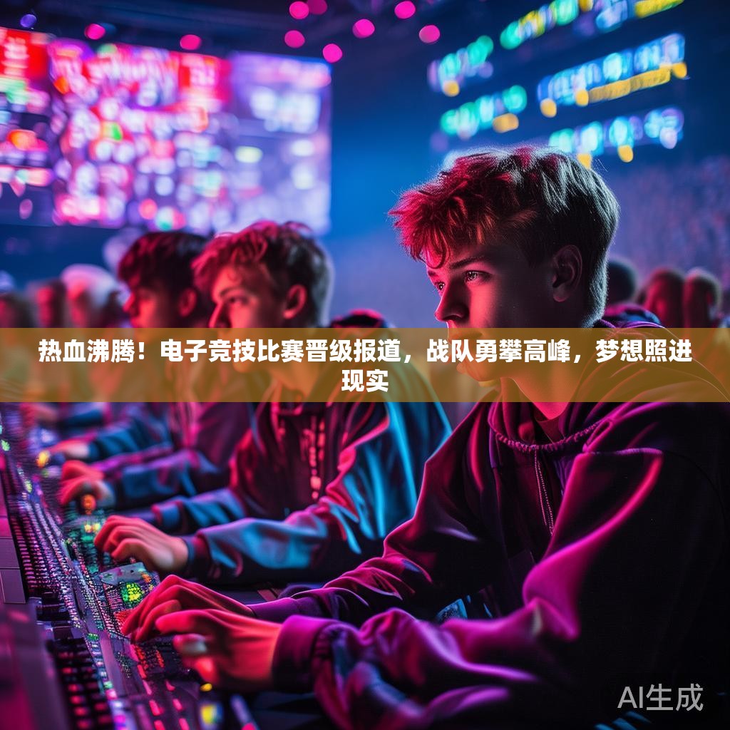 热血沸腾！电子竞技比赛晋级报道，战队勇攀高峰，梦想照进现实