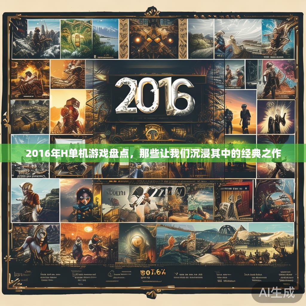 2016年H单机游戏盘点，那些让我们沉浸其中的经典之作