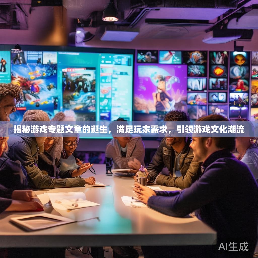 揭秘游戏专题文章的诞生，满足玩家需求，引领游戏文化潮流