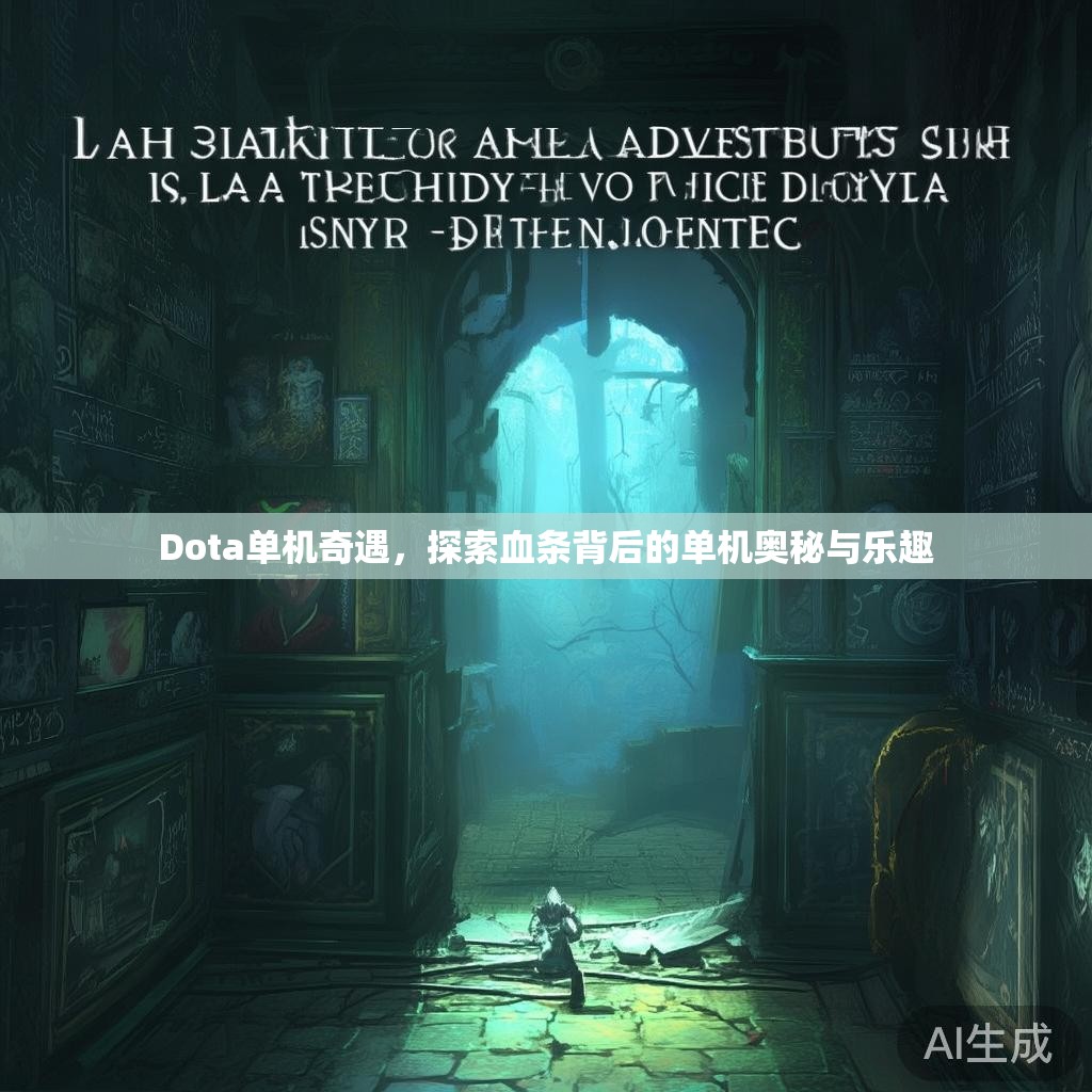 Dota单机奇遇，探索血条背后的单机奥秘与乐趣