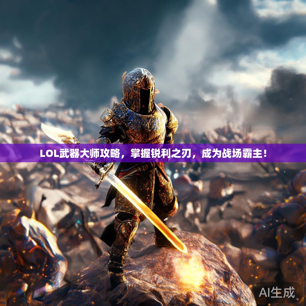 LOL武器大师攻略，掌握锐利之刃，成为战场霸主！