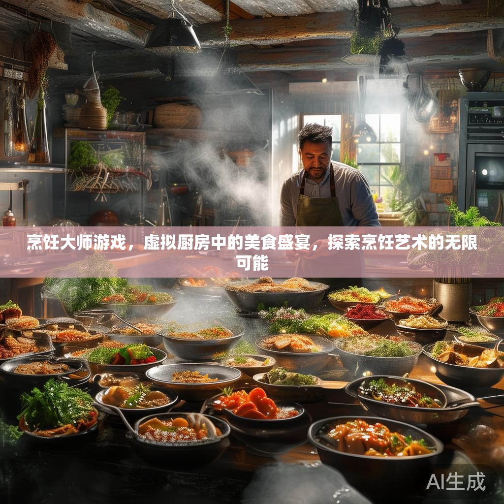 烹饪大师游戏，虚拟厨房中的美食盛宴，探索烹饪艺术的无限可能