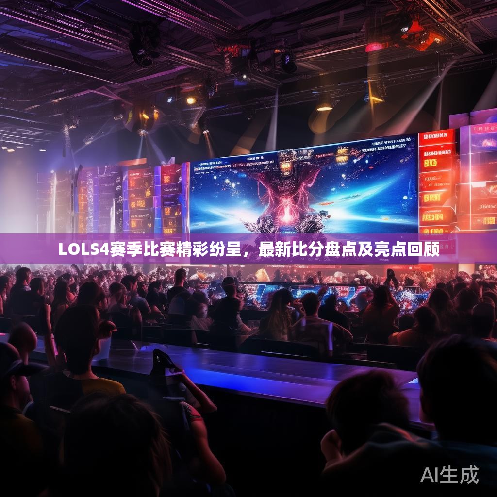 LOLS4赛季比赛精彩纷呈，最新比分盘点及亮点回顾