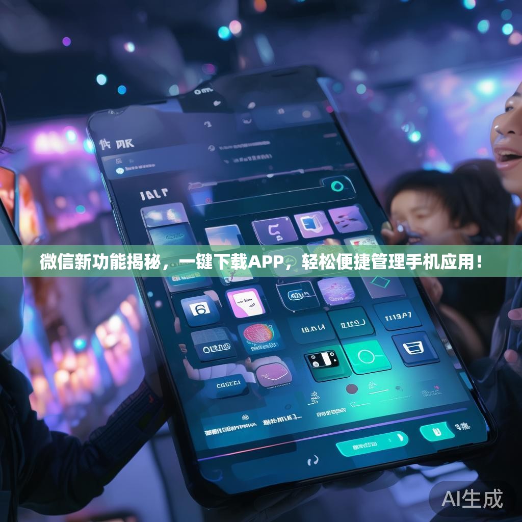 微信新功能揭秘，一键下载APP，轻松便捷管理手机应用！