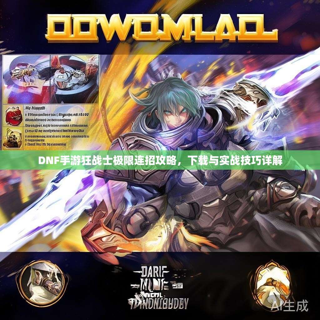 DNF手游狂战士极限连招攻略，下载与实战技巧详解