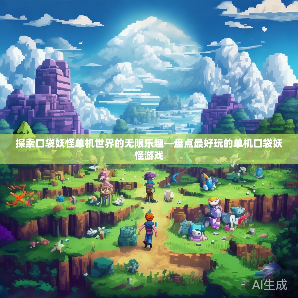 探索口袋妖怪单机世界的无限乐趣—盘点最好玩的单机口袋妖怪游戏