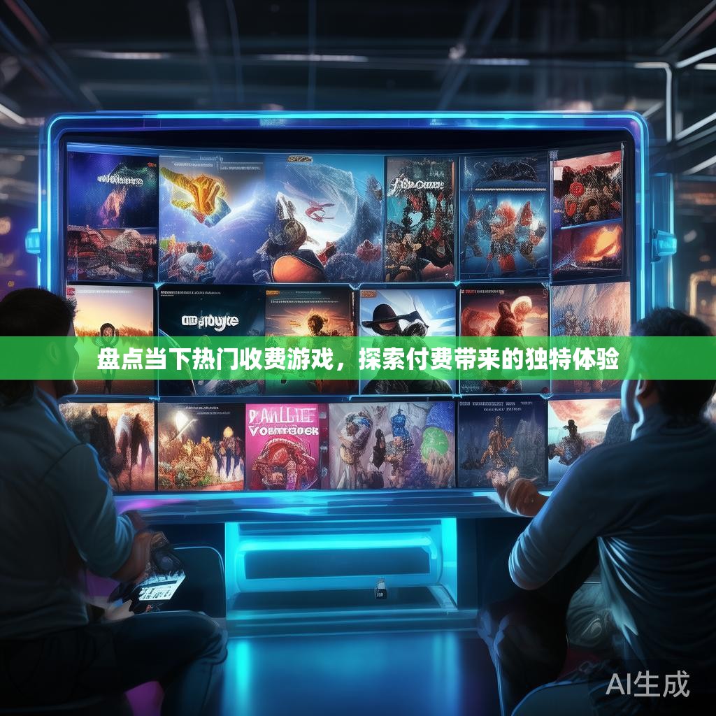 盘点当下热门收费游戏，探索付费带来的独特体验