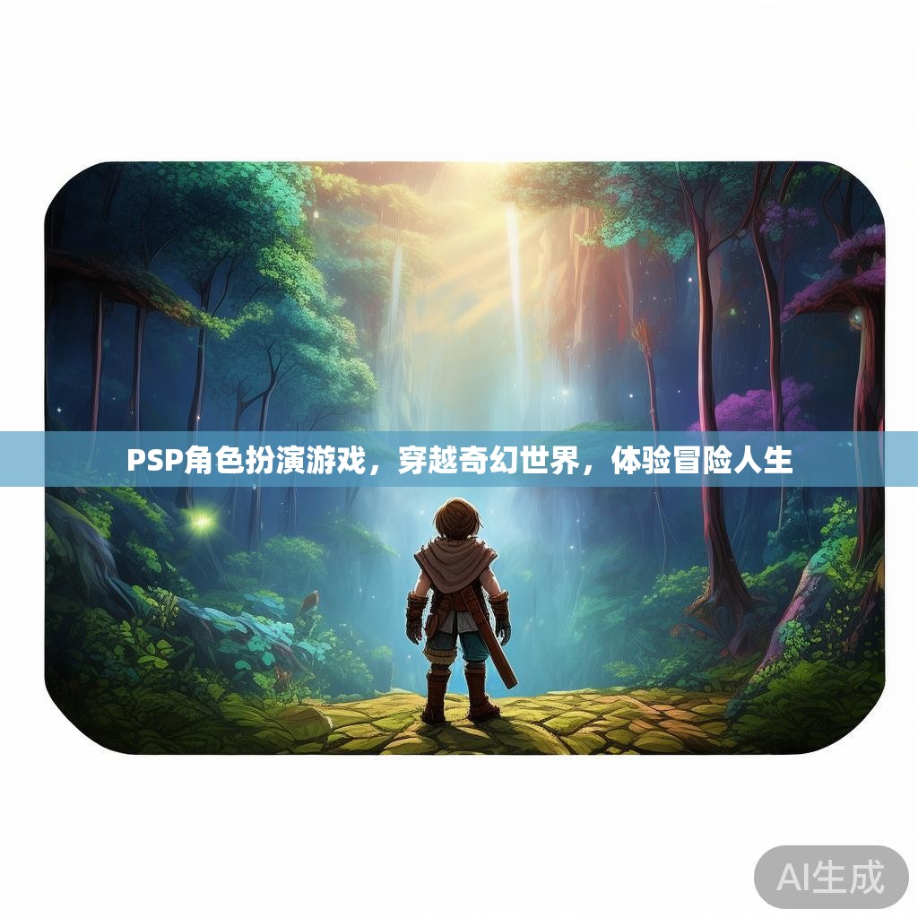 PSP角色扮演游戏，穿越奇幻世界，体验冒险人生