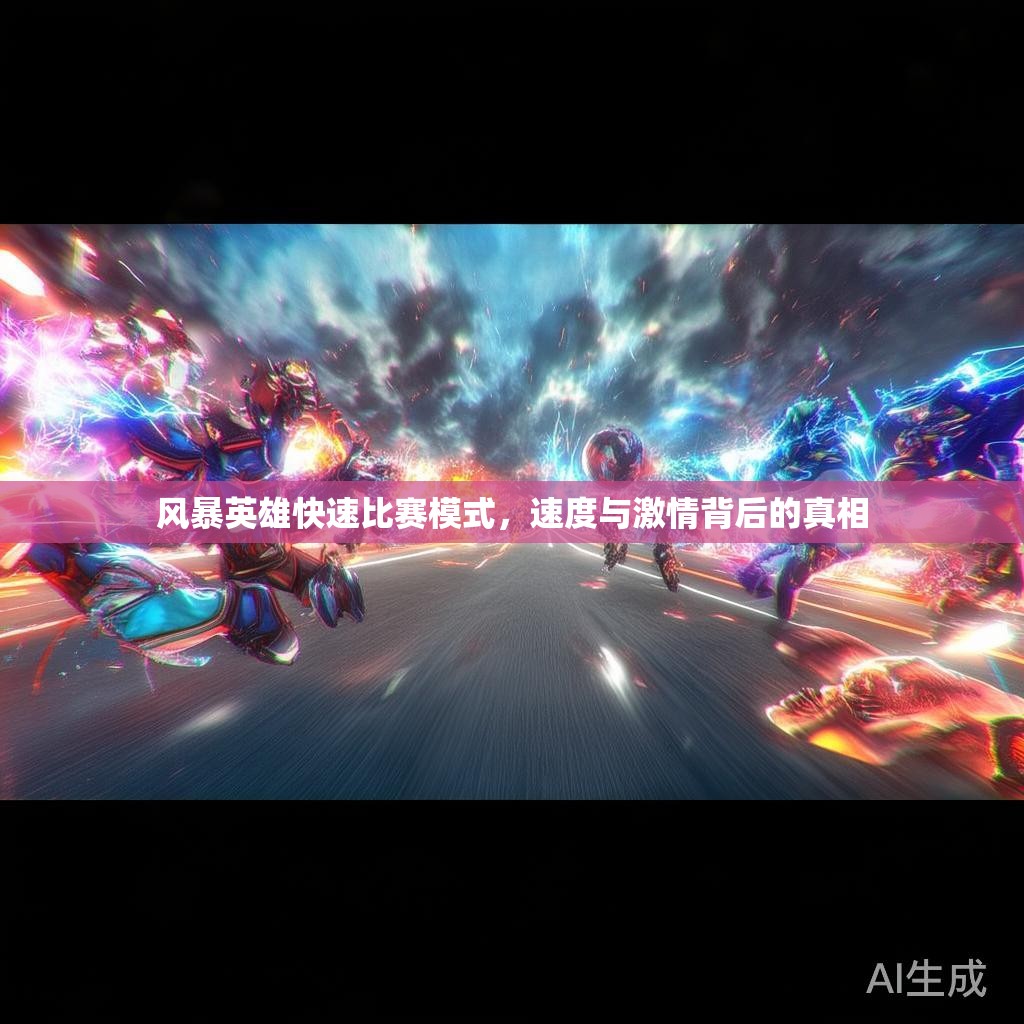 风暴英雄快速比赛模式，速度与激情背后的真相