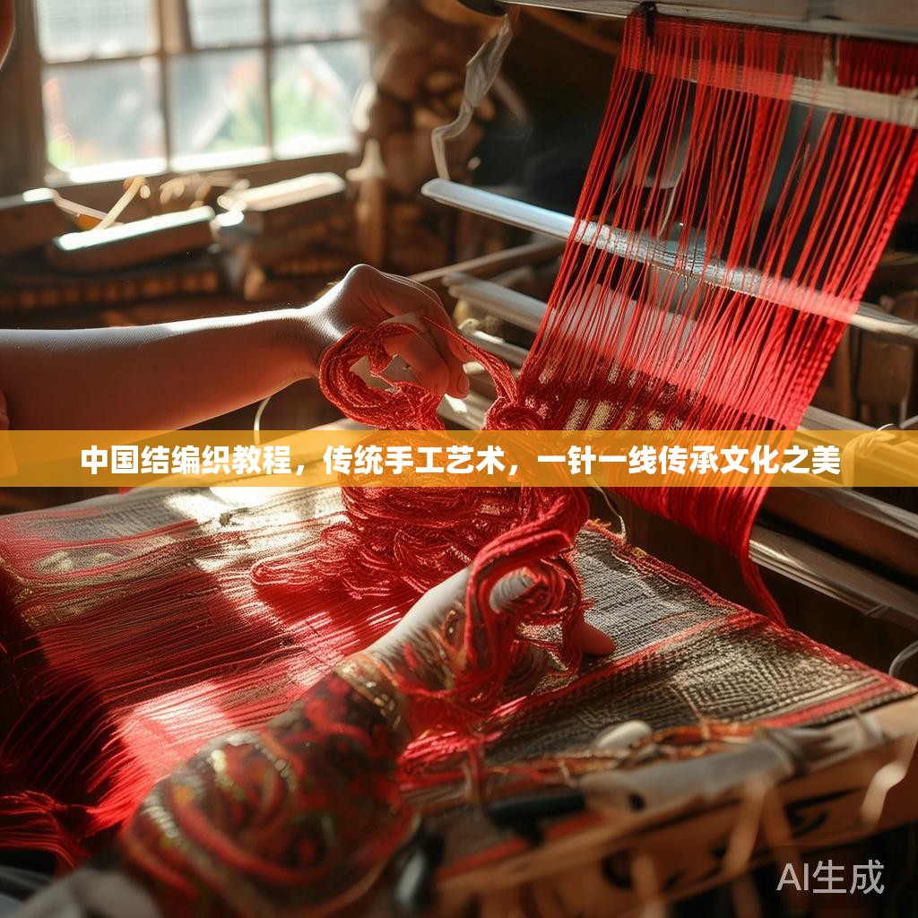 中国结编织教程，传统手工艺术，一针一线传承文化之美