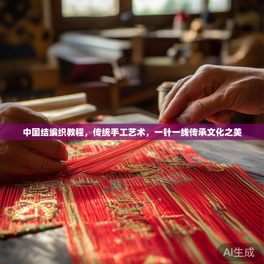 中国结编织教程，传统手工艺术，一针一线传承文化之美