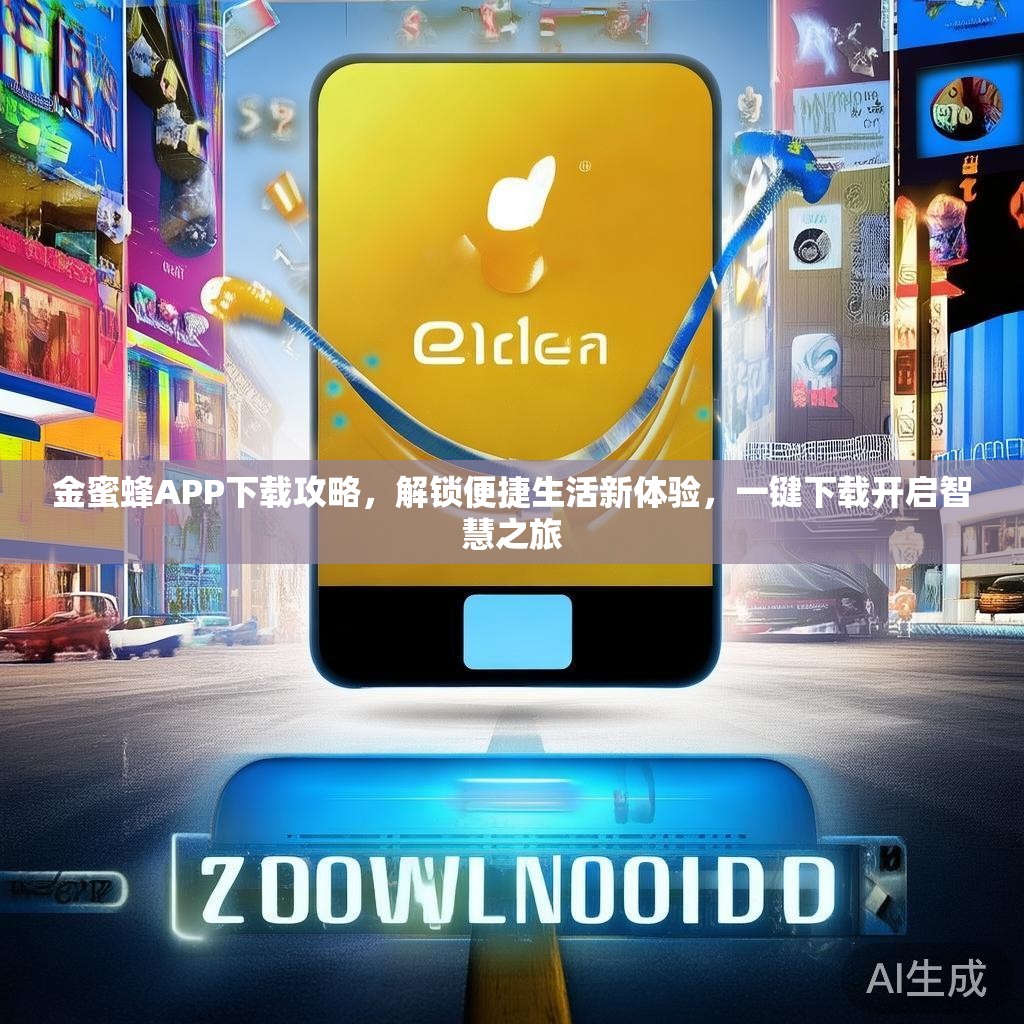 金蜜蜂APP下载攻略，解锁便捷生活新体验，一键下载开启智慧之旅