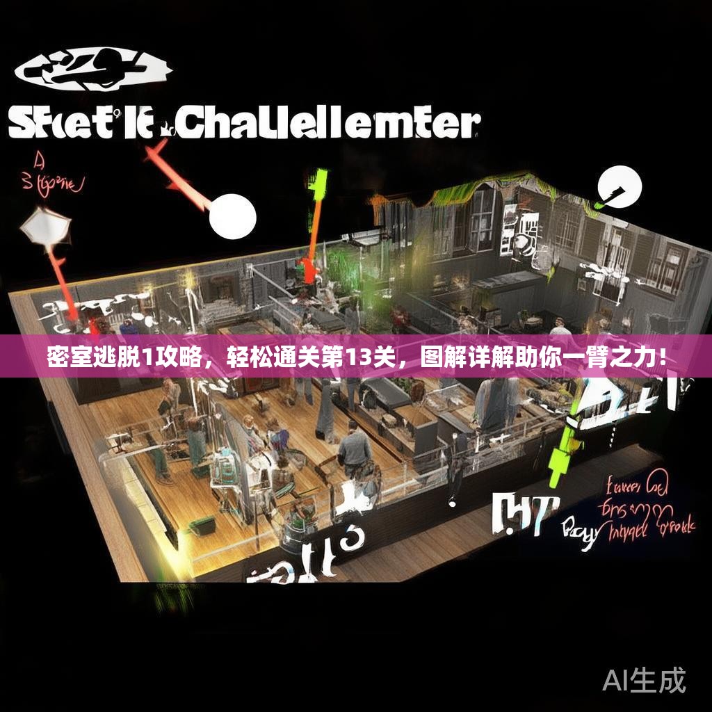 密室逃脱1攻略，轻松通关第13关，图解详解助你一臂之力！