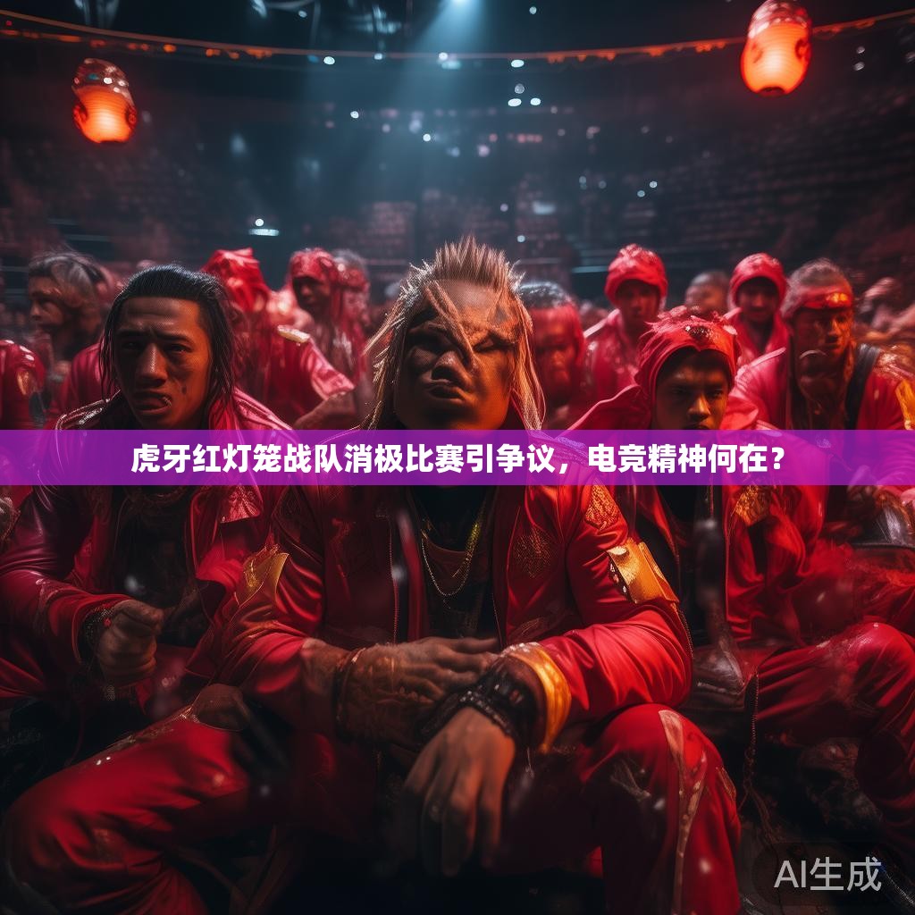 虎牙红灯笼战队消极比赛引争议，电竞精神何在？