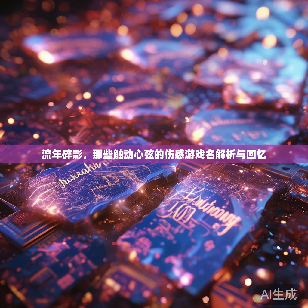 流年碎影，那些触动心弦的伤感游戏名解析与回忆