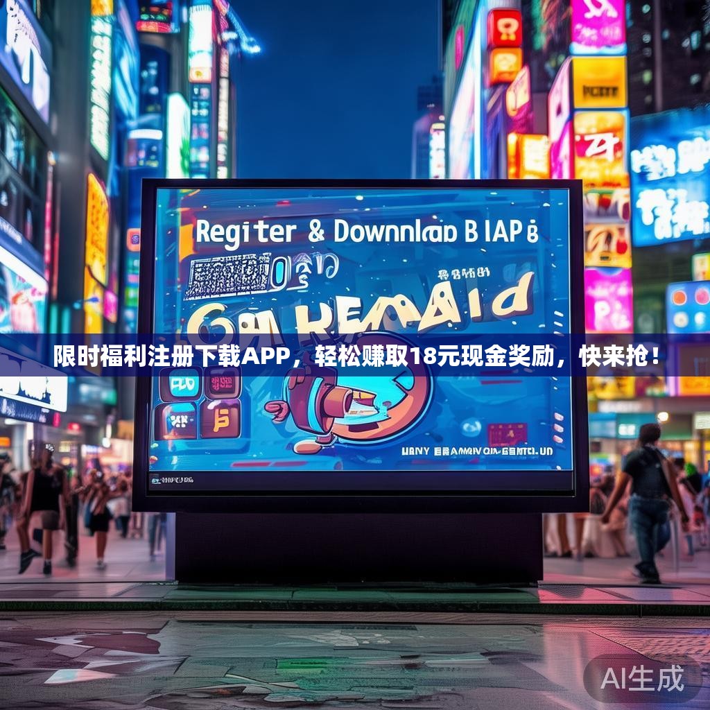限时福利注册下载APP，轻松赚取18元现金奖励，快来抢！