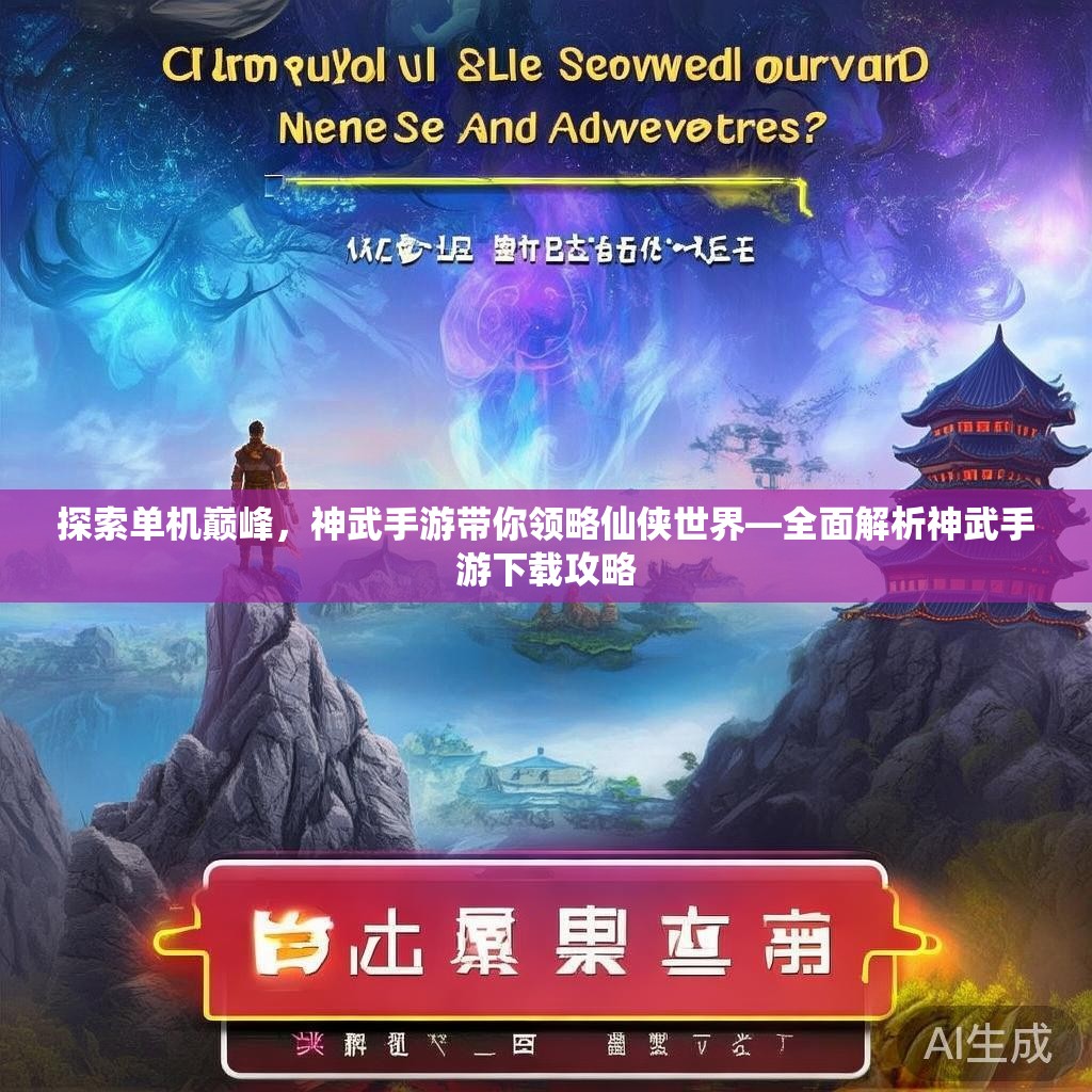 探索单机巅峰，神武手游带你领略仙侠世界—全面解析神武手游下载攻略