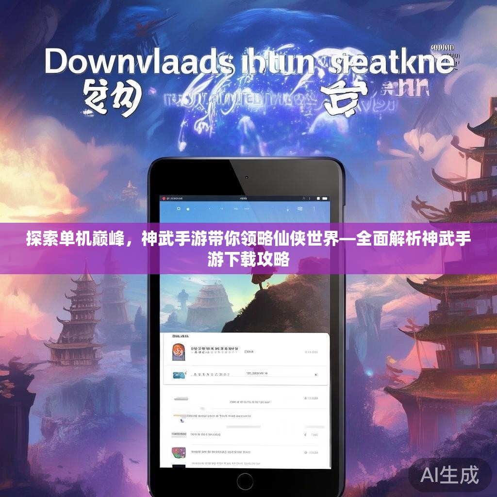 探索单机巅峰，神武手游带你领略仙侠世界—全面解析神武手游下载攻略