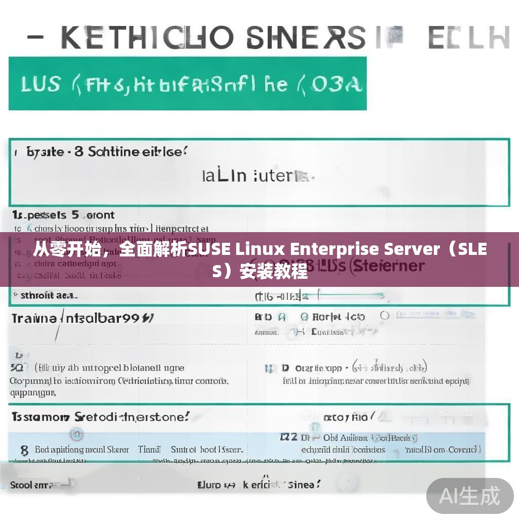 从零开始，全面解析SUSE Linux Enterprise Server（SLES）安装教程