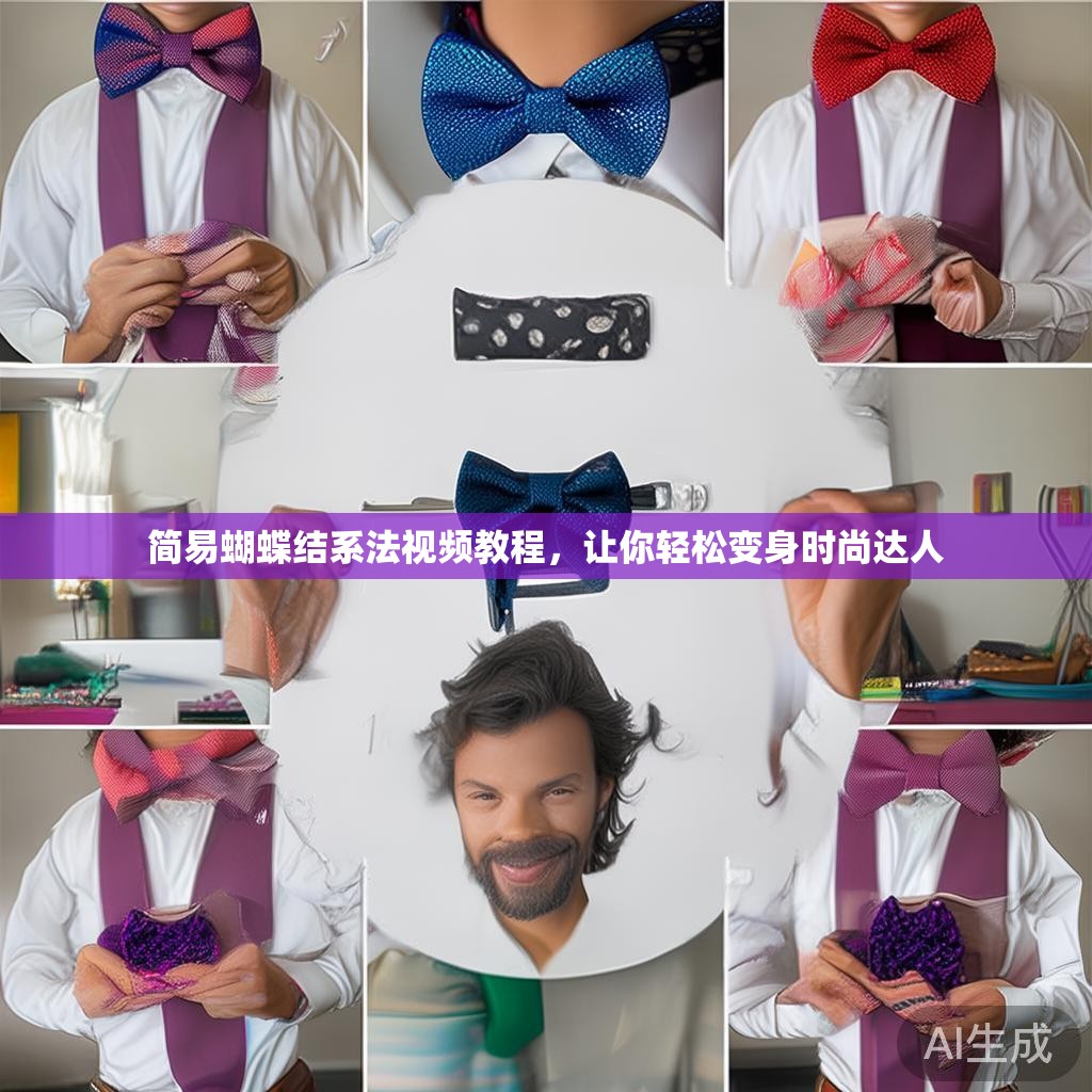 简易蝴蝶结系法视频教程，让你轻松变身时尚达人