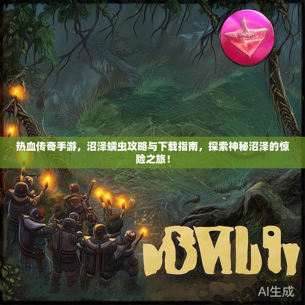 热血传奇手游，沼泽蠕虫攻略与下载指南，探索神秘沼泽的惊险之旅！