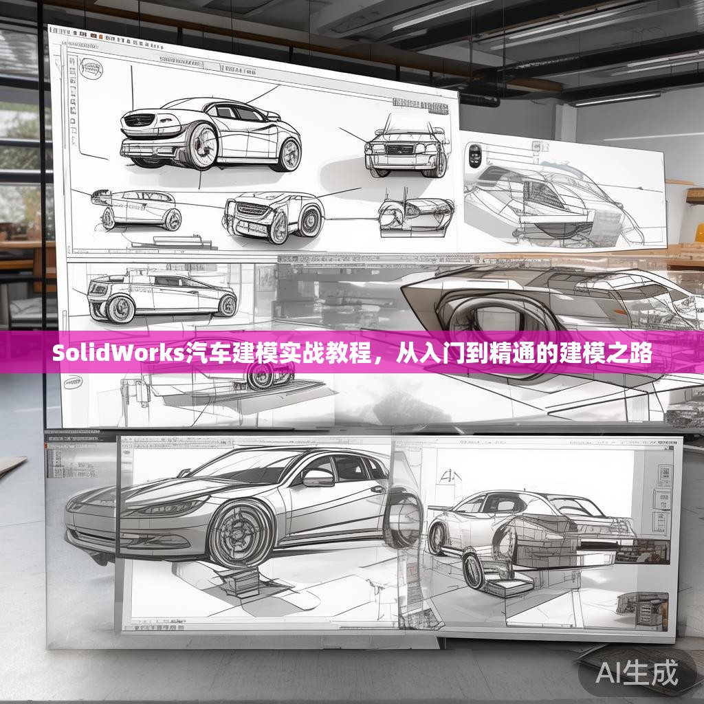 SolidWorks汽车建模实战教程，从入门到精通的建模之路