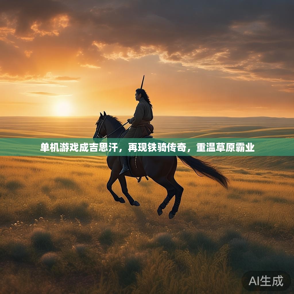 单机游戏成吉思汗，再现铁骑传奇，重温草原霸业