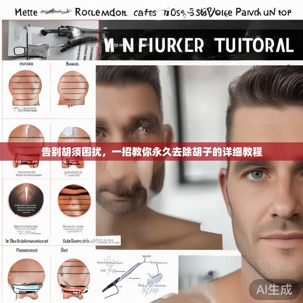 告别胡须困扰，一招教你永久去除胡子的详细教程