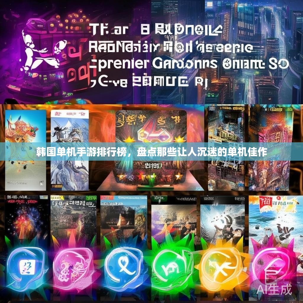 韩国单机手游排行榜，盘点那些让人沉迷的单机佳作