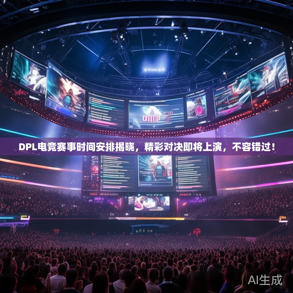 DPL电竞赛事时间安排揭晓，精彩对决即将上演，不容错过！