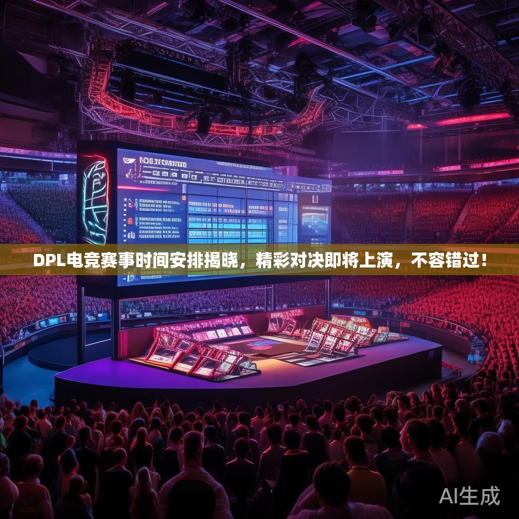 DPL电竞赛事时间安排揭晓，精彩对决即将上演，不容错过！