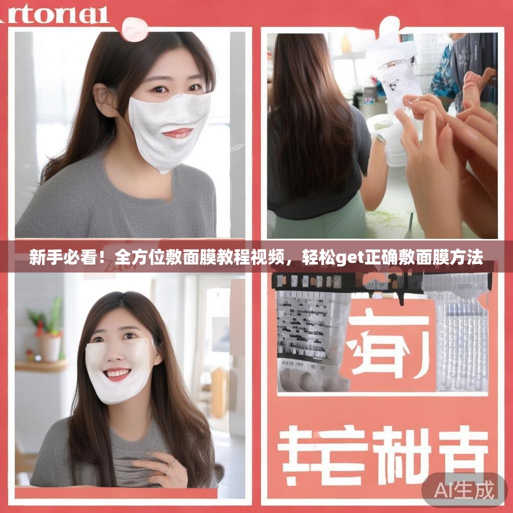 新手必看！全方位敷面膜教程视频，轻松get正确敷面膜方法