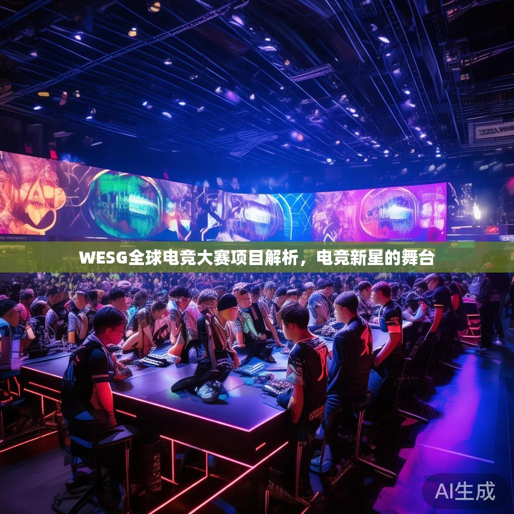 WESG全球电竞大赛项目解析,电竞新星的舞台 WESG全球电竞大赛项目解析,电竞新星的舞台