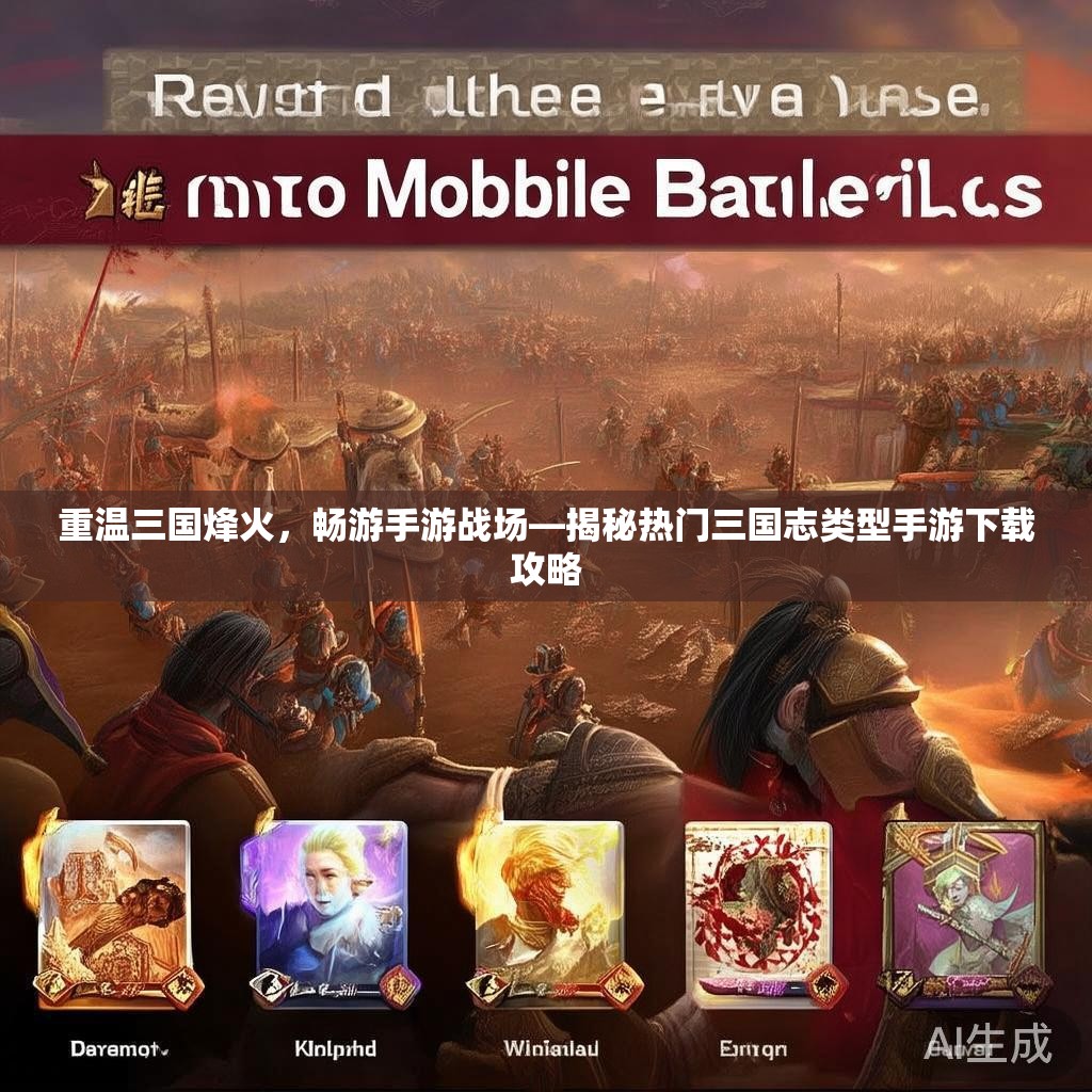 重温三国烽火，畅游手游战场—揭秘热门三国志类型手游下载攻略
