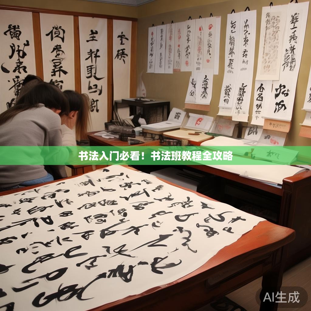 书法入门必看！书法班教程全攻略