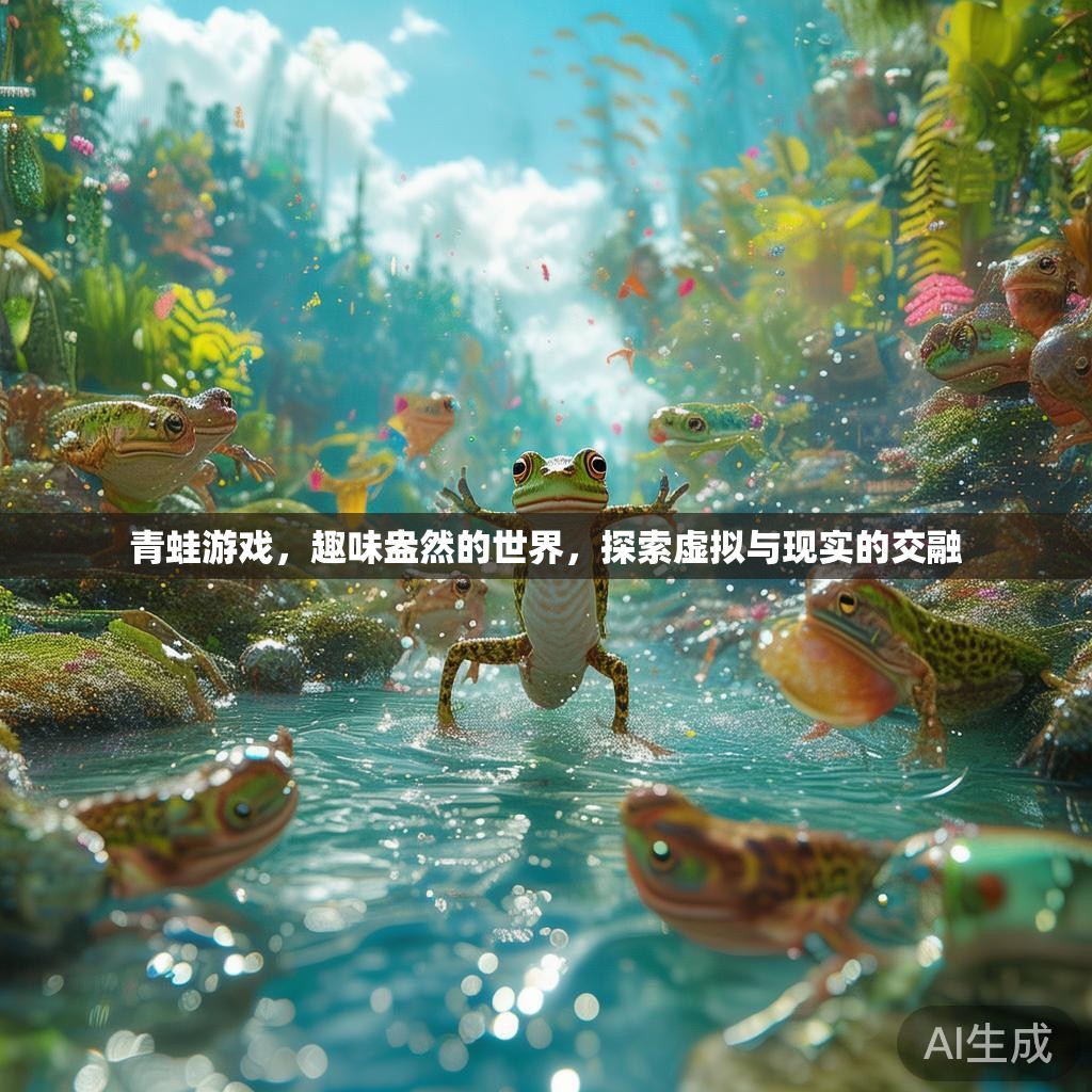 青蛙游戏，趣味盎然的世界，探索虚拟与现实的交融