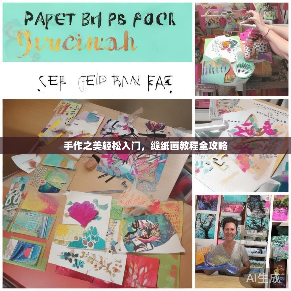 手作之美轻松入门，缝纸画教程全攻略