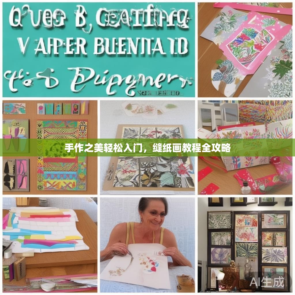 手作之美轻松入门，缝纸画教程全攻略