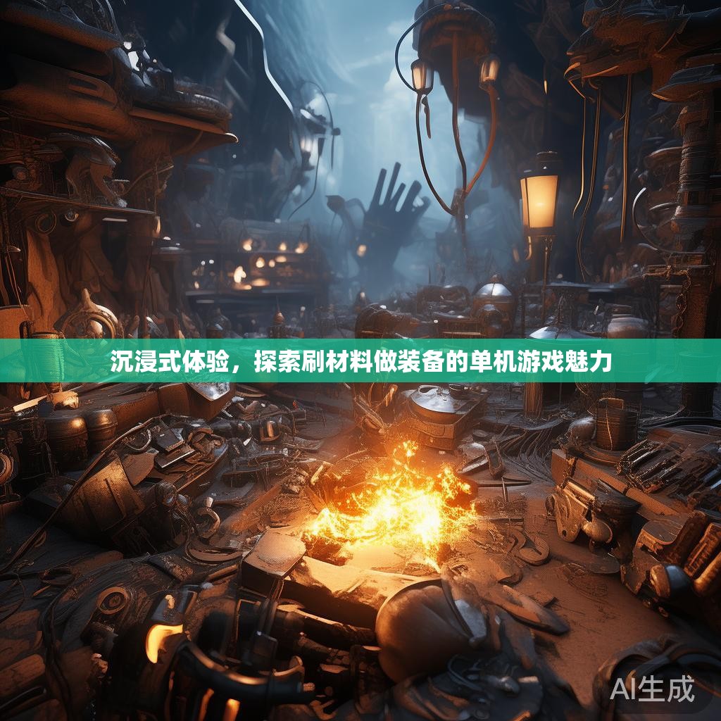 沉浸式体验，探索刷材料做装备的单机游戏魅力