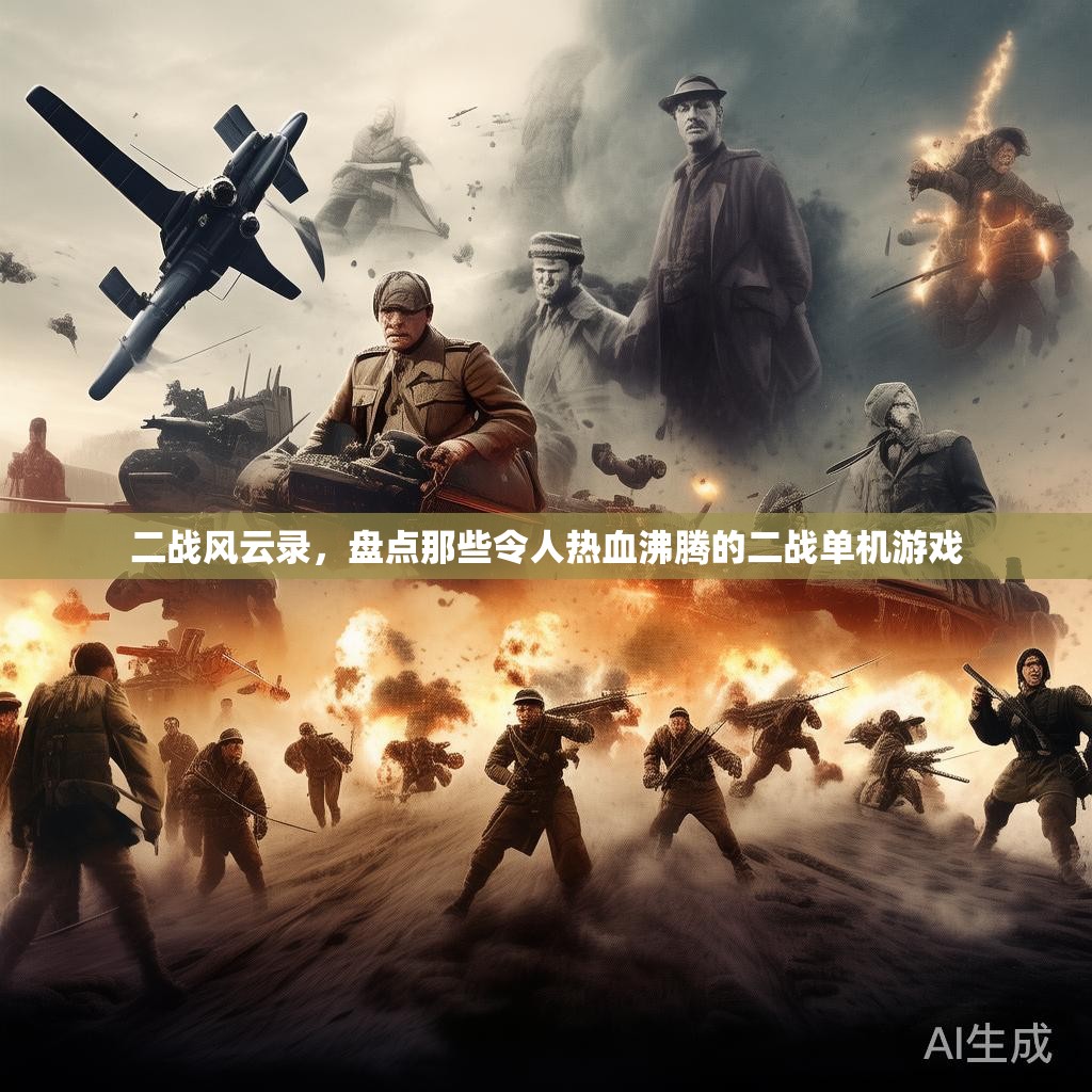二战风云录，盘点那些令人热血沸腾的二战单机游戏