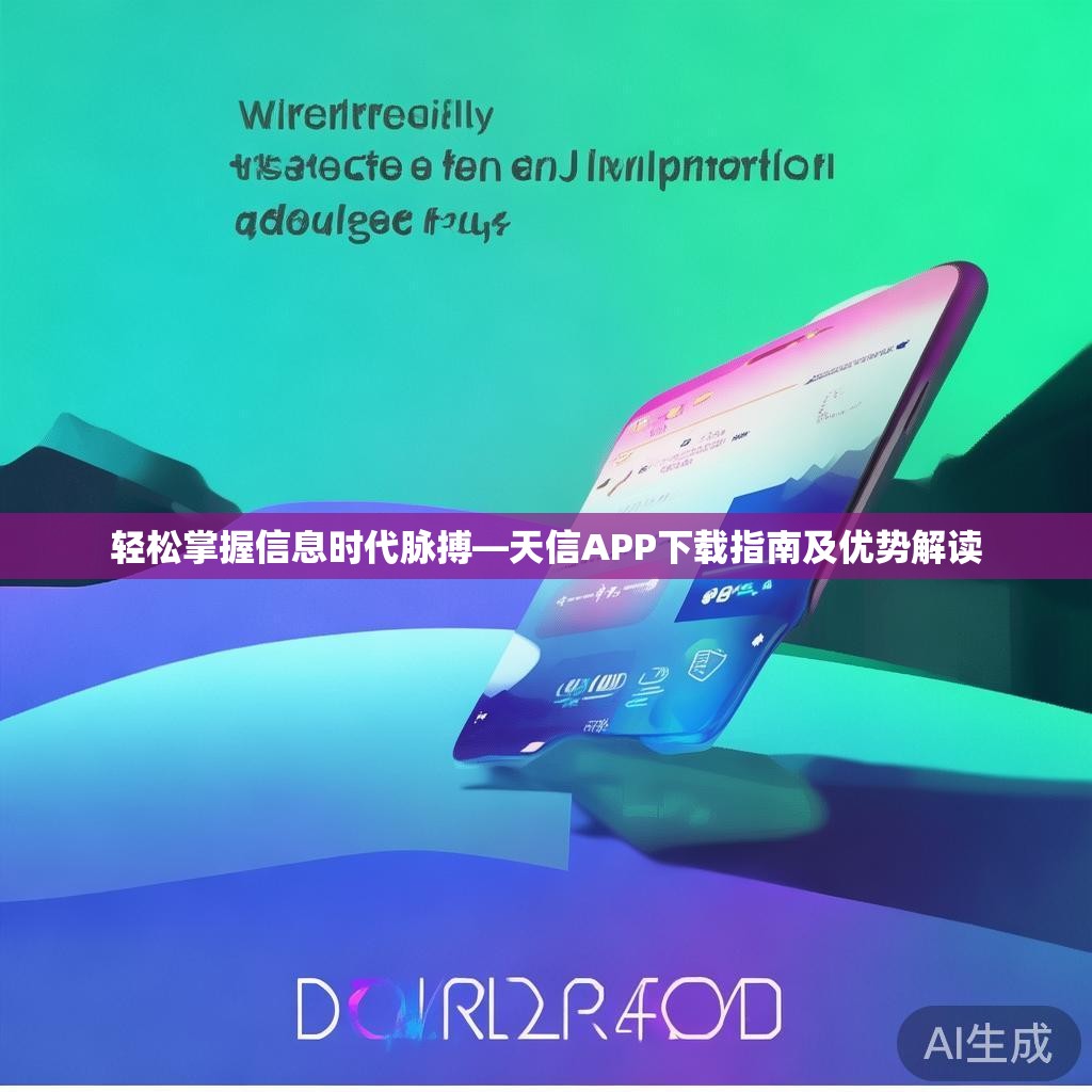 轻松掌握信息时代脉搏—天信APP下载指南及优势解读