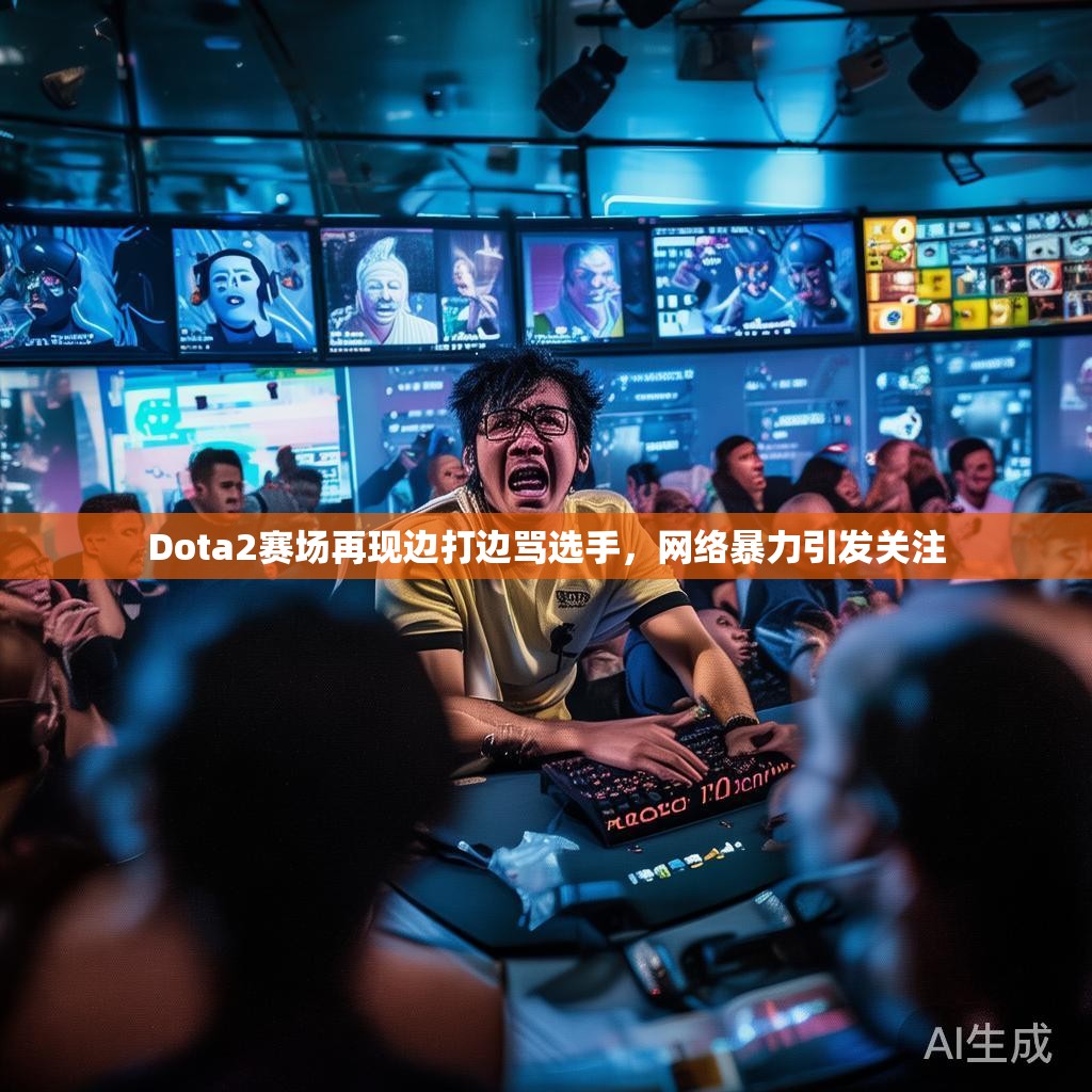 Dota2赛场再现边打边骂选手，网络暴力引发关注