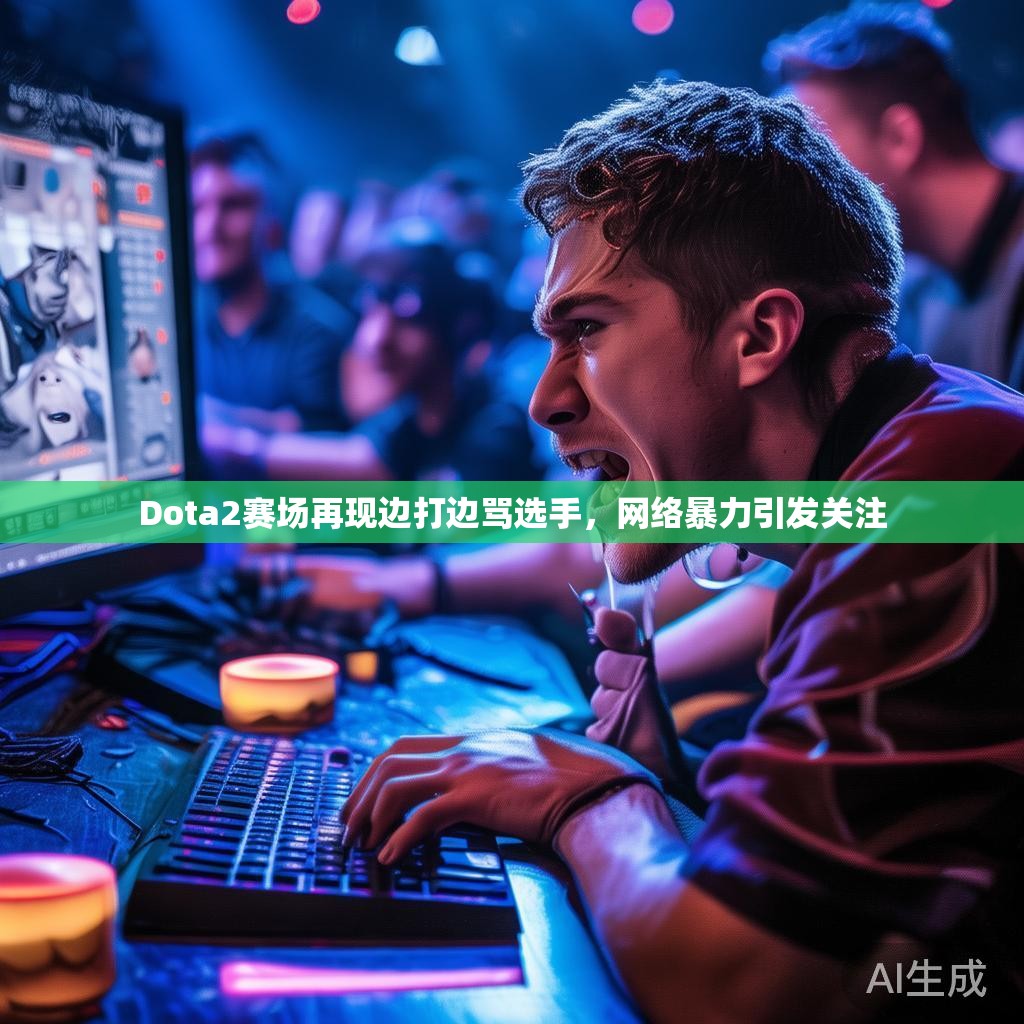 Dota2赛场再现边打边骂选手，网络暴力引发关注