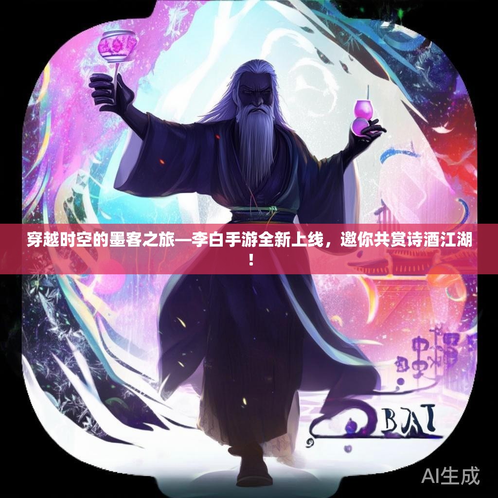 穿越时空的墨客之旅—李白手游全新上线，邀你共赏诗酒江湖！